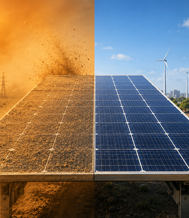 How Gujarat’s Heat & Dust Affect Solar Panel Efficiency
